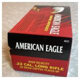American Eagle .22 long rifle ammo --full box