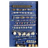 18 costume jewelry bracelets