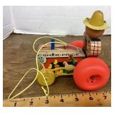 Fisher-Price pull toy farmer on tractor