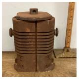 Cast iron Anheuser Busch bottle mold