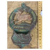 Cast-iron John Deere letter holder