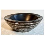 MCM Hyalyn Pottery ashtray 9" diameter