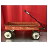 Small Western Flyer Champ red wagon
