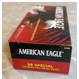 American Eagle .38 Special ammo --full box