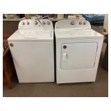 Whirlpool washer and electric dryer --both working
