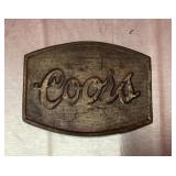 Coors belt buckle