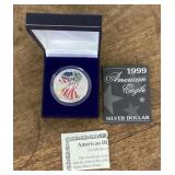 1999 American Eagle silver dollar