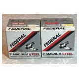 2 boxes Federal 20 gauge ammo --full boxes