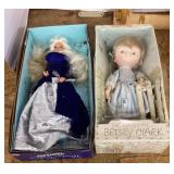 1980s Barbie doll and Betsey Clark doll