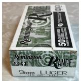 Remington 9mm Luger ammo --full box
