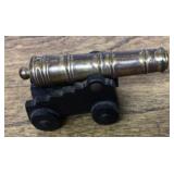 M.F.Company cast brass cannon