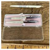 1957 Wabash Railroad safety award pens