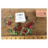 1930s-40s Monopoly game pieces