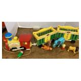 Fisher-Price circus train and animals pull toy