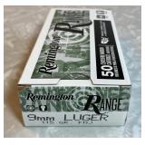 Remington 9mm Luger ammo --full box