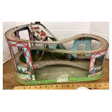 Chein tin litho roller coaster windup toy