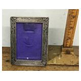 Sterling silver new baby picture frame