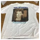 Paul McCartney World Tour T-shirt --Size XL
