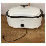 Enamelware roaster oven