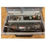 Dremel tool plus accessories with case