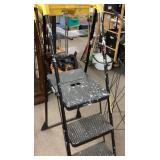 Folding painting step ladder