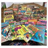 Assorted vintage comic books