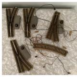 Group of Marklin train switches