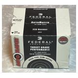 Federal AutoMatch .22 long ammo --full box