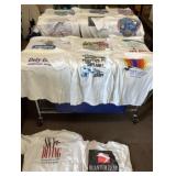 Collection of skydiving T-shirts
