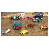Collection of toy cars