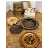 Carved wooden items --mainly Polish
