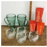 Collection of glasses