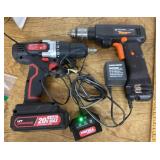 2 electric drills