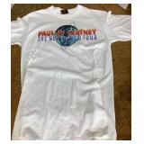 Paul McCartney New World Tour 1993 T-shirt Size L
