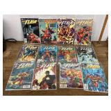 12 Flash comics --bagged and boarded