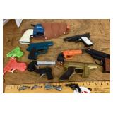 Toy, guns and cap grenade