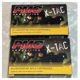2 boxes PMC X-Tac 5.56 ammo --full boxes