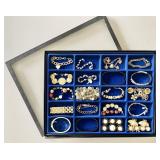 18 costume bracelets & 2 sets button covers