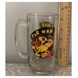 1982 PAC-Man glass mug