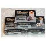 3 boxes Sig Sauer 9mm luger hollow point ammo