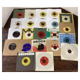 Group of 45s on obscure labels