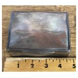 European .835 silver trinket box