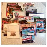 Large lot of Lionel Train catalogs 1990s +