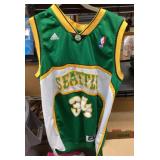 Adidas NBA Seattle Supersonics #34 jersey