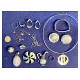 Scrap sterling jewelry