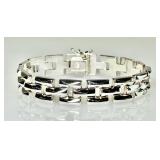 Milor sterling silver link bracelet