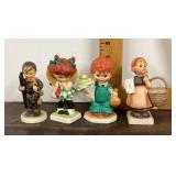4 Hummel figures