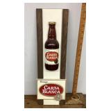 Carta Blanca beer wall sign