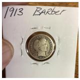 1913 Barber dime