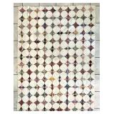 54" x 76" hand stitched quilt top